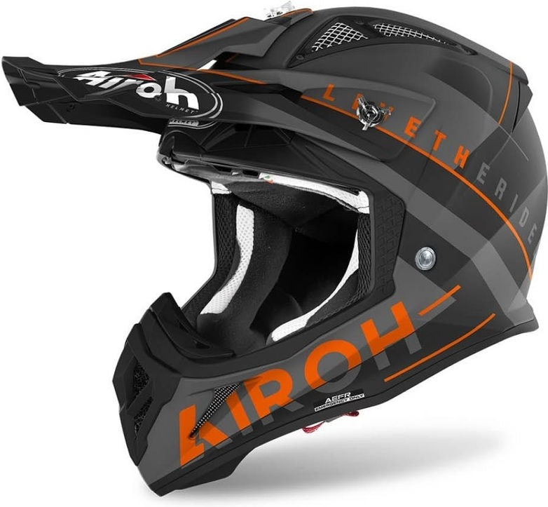 AIROH Helmet Aviator Ace Amaze, Orange Matt | AVAA32
