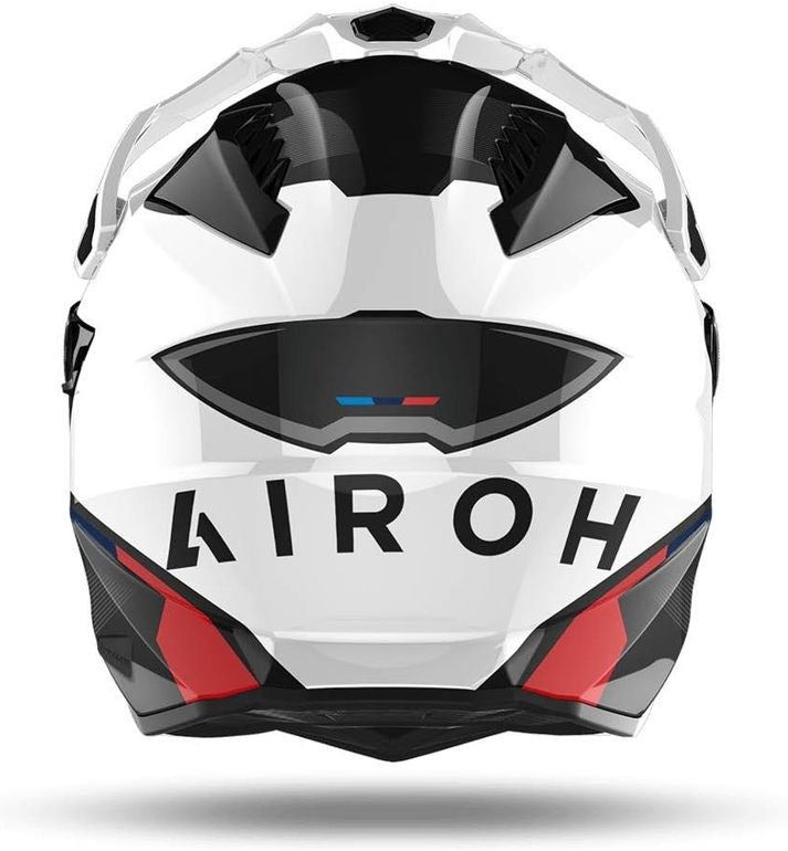 AIROH Helmet Commander Factor, Glossy White | CMF38