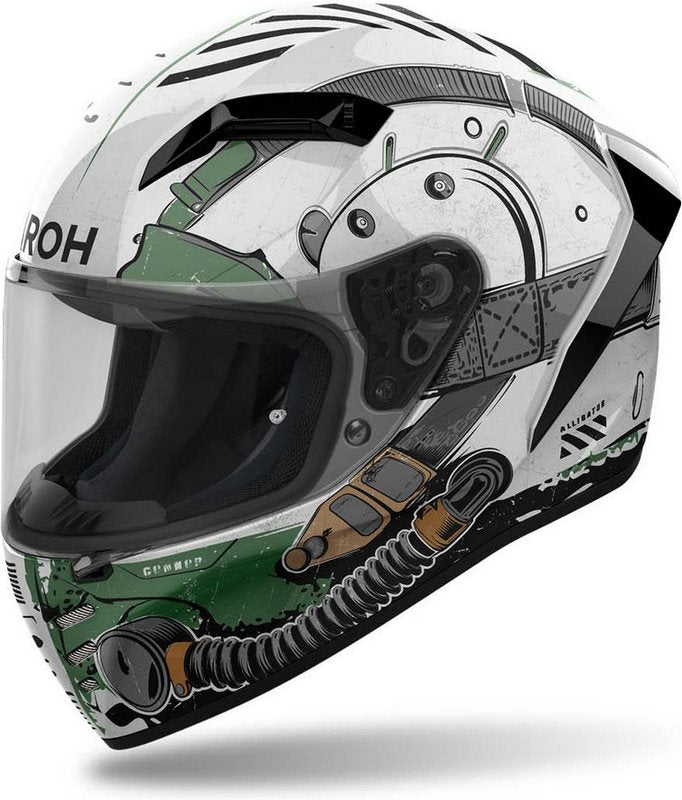 AIROH Helmet Connor Alligator, Gloss | CNAL17