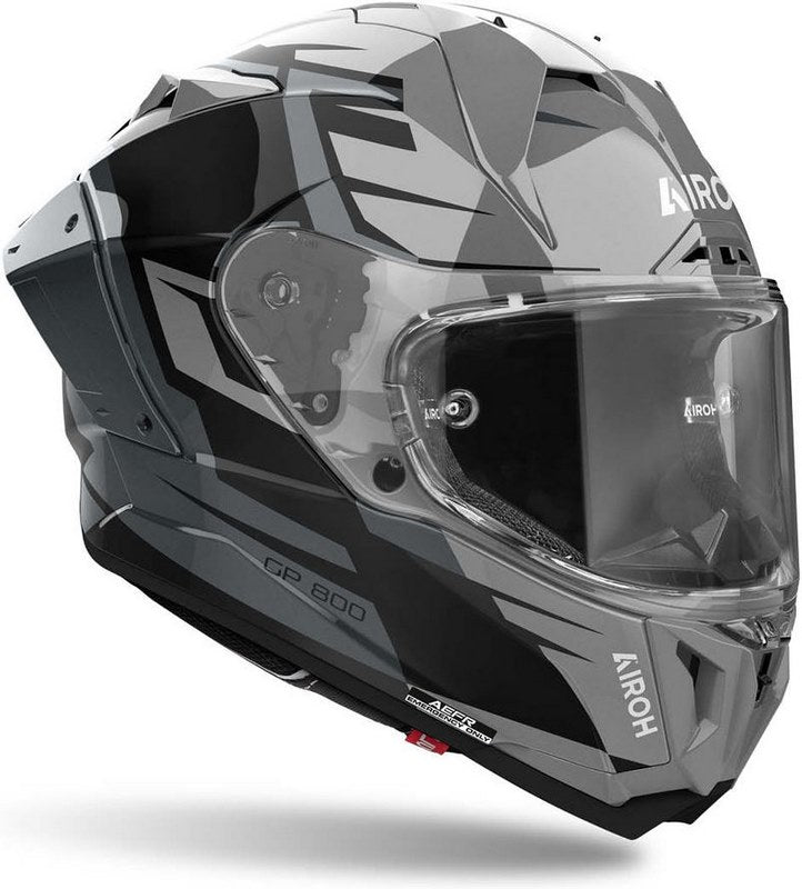 AIROH Helmet GP 800 Master, Metallic | GP8MA29