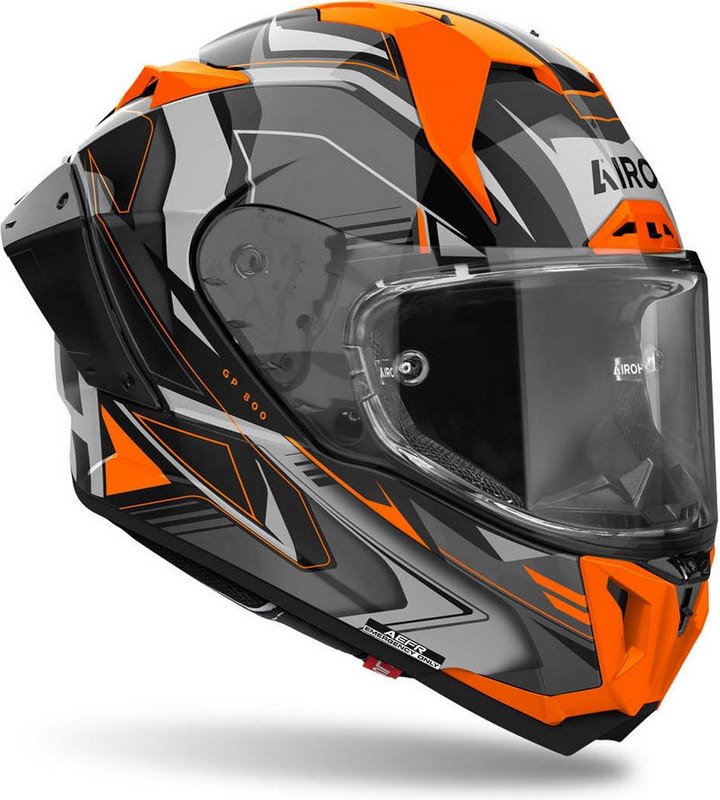 AIROH Helmet GP 800 Must, Orange | GP8MU32