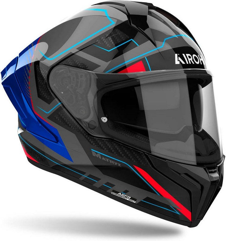 AIROH Helmet Matryx Rocket, Blue | MXRK18