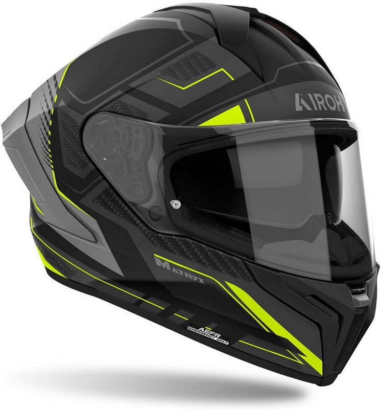 AIROH Helmet Matryx Rocket, Yellow | MXRK31