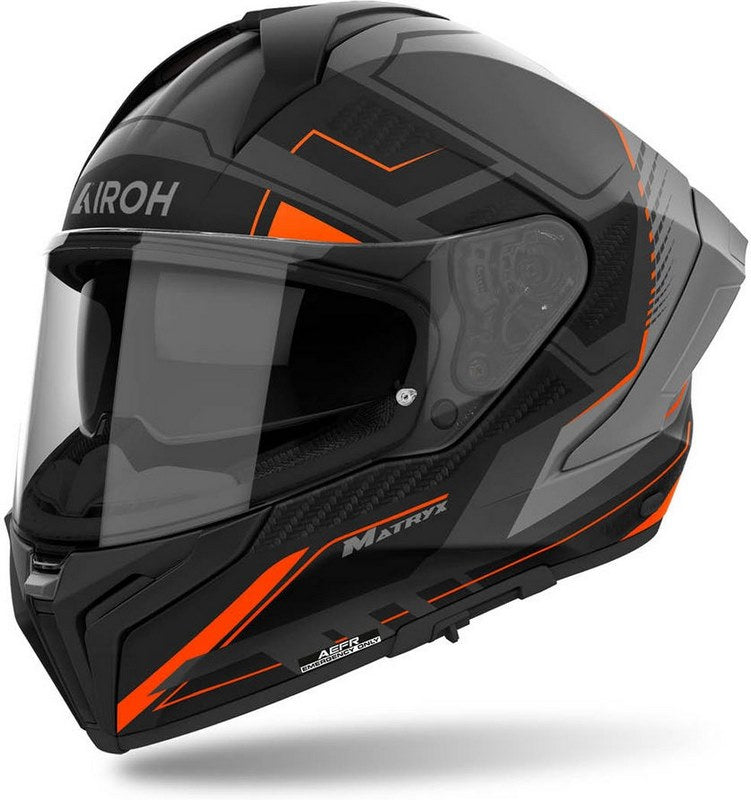 AIROH Helmet Matryx Rocket, Orange | MXRK32