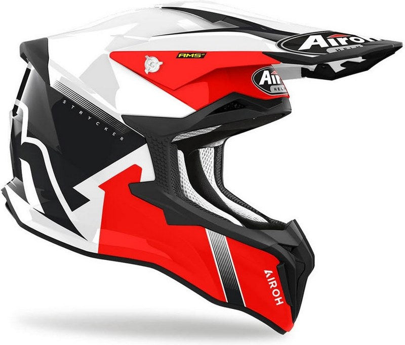 AIROH Helmet Strycker Blazer, Red Gloss | STBL55