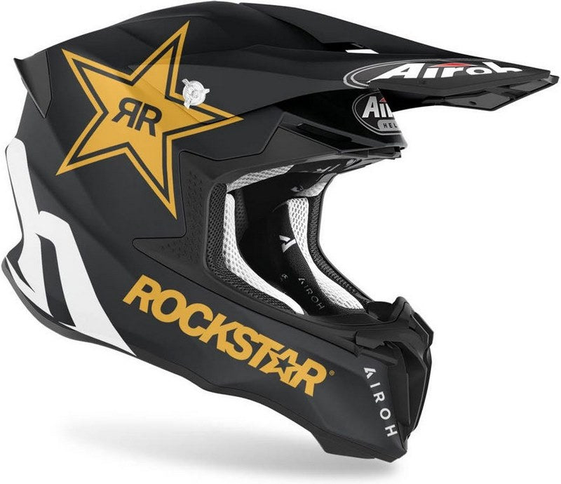 AIROH Motocross Helmet Twist 2.0 Rockstar 22, Matt | TW222RK35