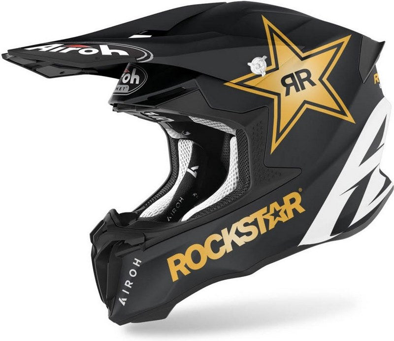 AIROH Motocross Helmet Twist 2.0 Rockstar 22, Matt | TW222RK35