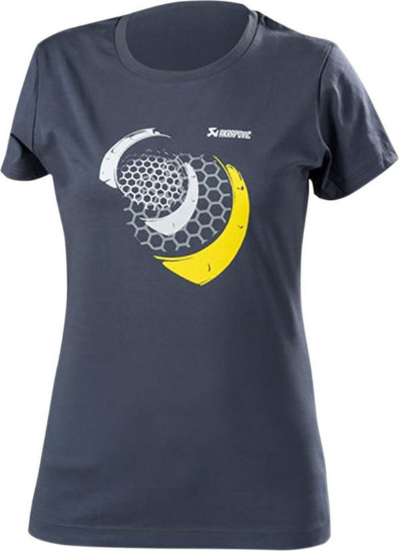Akrapovic TEE WMEN MESH BL/GR M | 801765