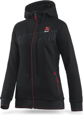 Akrapovic ZIP HOODIE BLACK WMN L | 802064