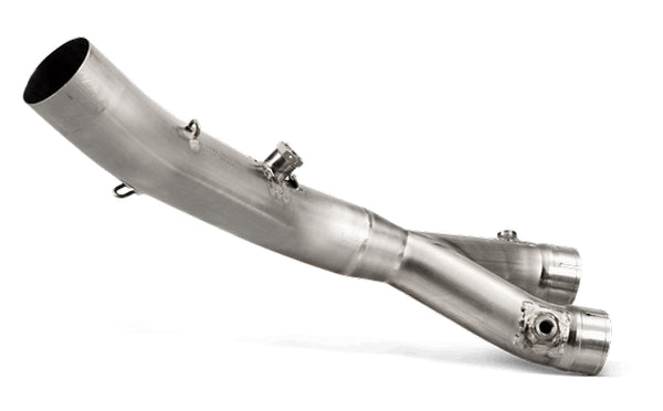 Akrapovic Slip-On Track day Link pipe/Collector (Titanium) Muffler