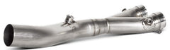 Akrapovic Optional Link Pipe/Collector (Titanium) Muffler