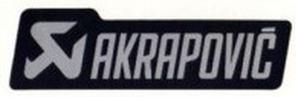 Akrapovic STICKER 150X44 | P-HST18ALXM4