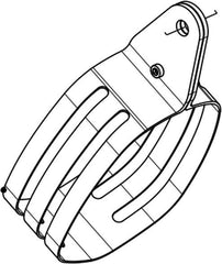 Akrapovic Carbon Fiber CLAMP MUFFLER TYPE TFT1X | P-MCTFT1X