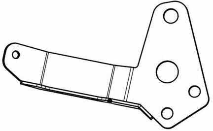 Akrapovic BRACKET MUFFLER SS | P-X145