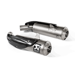 Akrapovic Slip-On Line (Titanium) Ducati Scrambler 1100 (2018-2020) | S-D11SO4-HBFGT