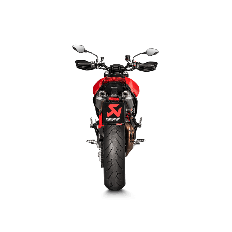 Akrapovic Slip-On Line Titanium Exhaust | S-D9SO15-HCBT