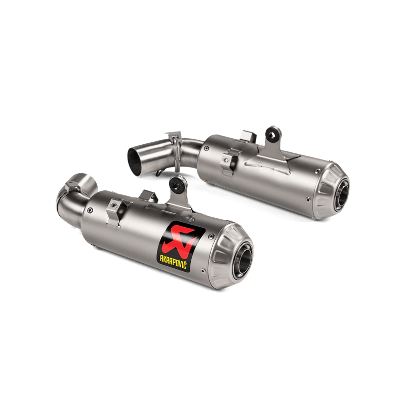 Akrapovic Slip-On Line Titanium Exhaust | S-D9SO15-HCBT