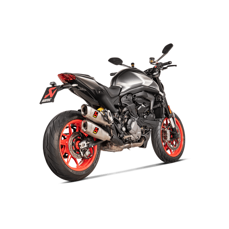 Akrapovic Slip-On Line Titanium Exhaust | S-D9SO17-HCQT