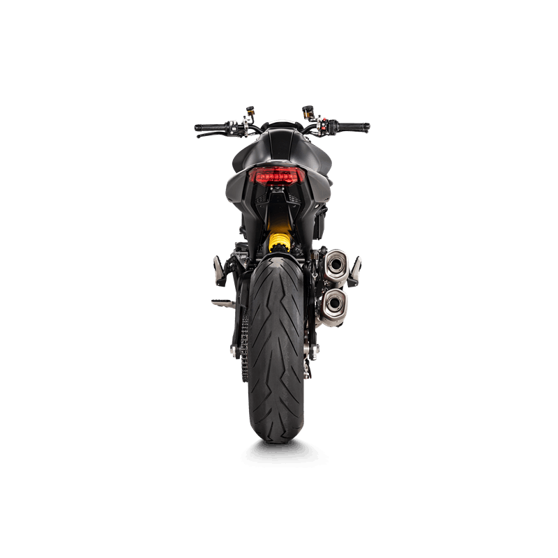 Akrapovic Slip-On Line Titanium Exhaust | S-D9SO17-HCQT