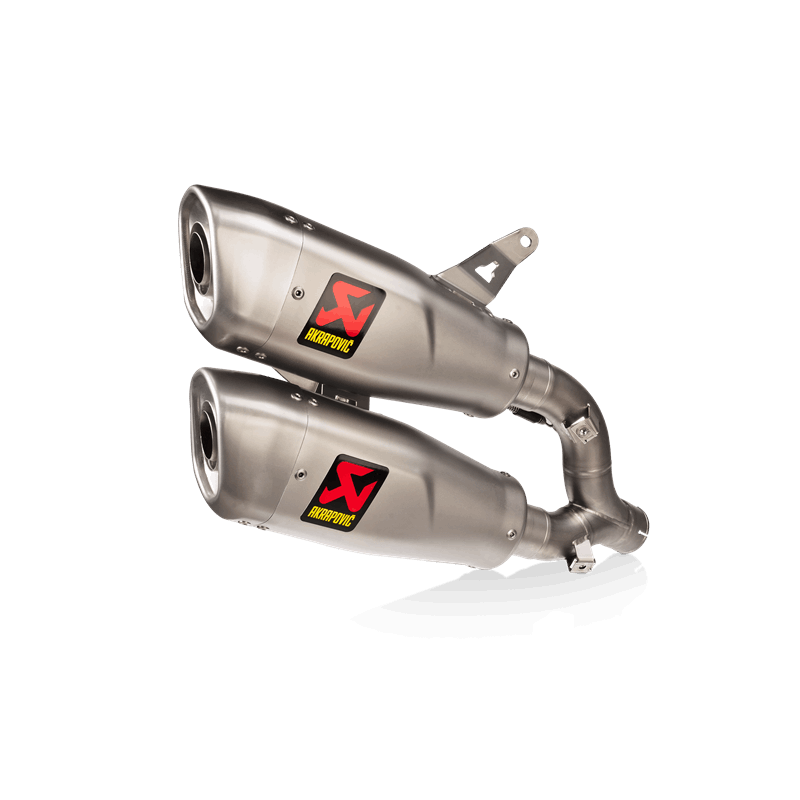 Akrapovic Slip-On Line Titanium Exhaust | S-D9SO17-HCQT