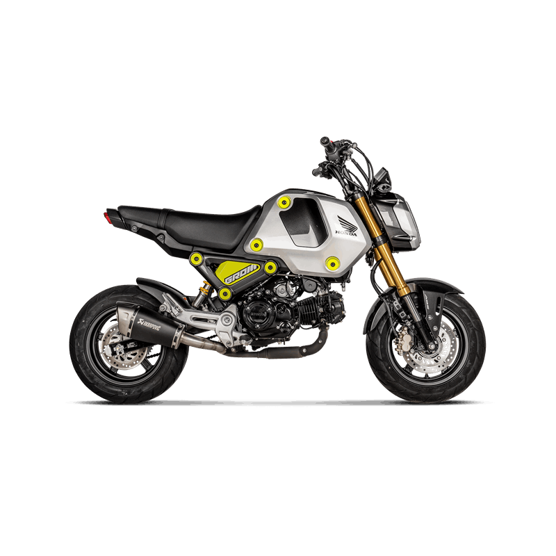 Akrapovic Slip-On Line Titanium Exhaust | S-H125SO4-ASZTBL