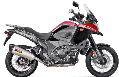 Akrapovic Slip-On Line (Titanium) for Honda VFR 1200X Crosstourer (2012-2018) | S-H12SO4-HZAAT