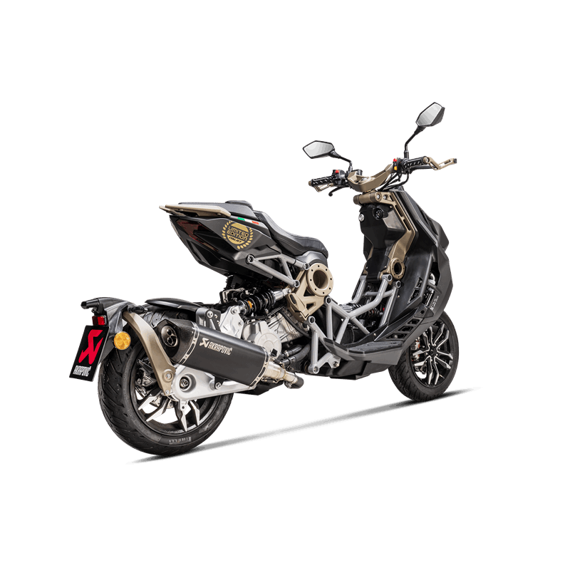 Akrapovic Slip-On Line Titanium Exhaust | S-IT125SO1-HRTBL