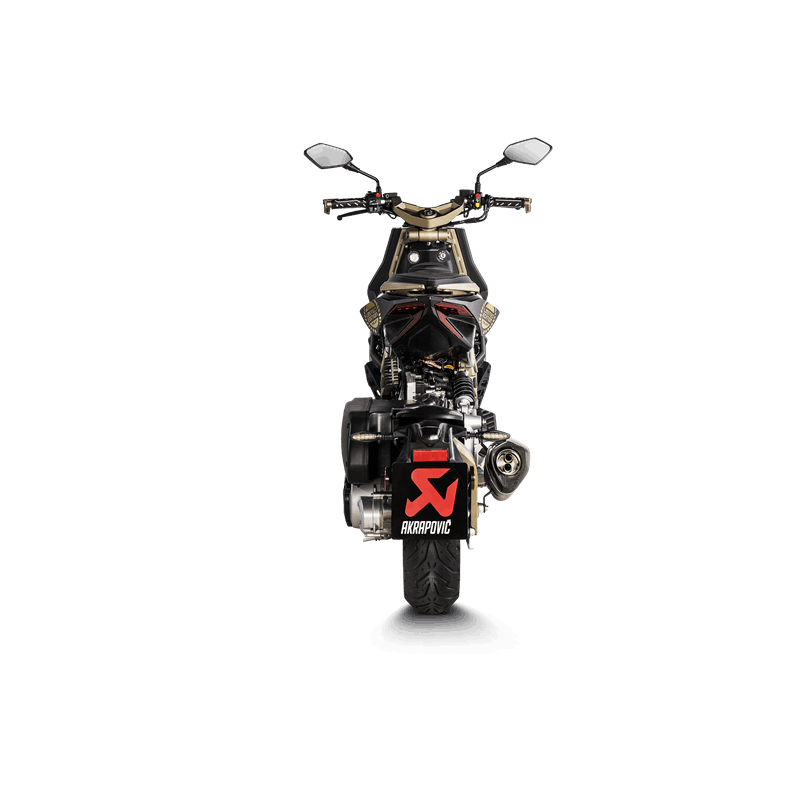 Akrapovic Slip-On Line Titanium Exhaust | S-IT125SO1-HRTBL
