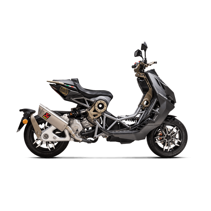 Akrapovic Slip-On Line Titanium Exhaust | S-IT125SO2-APT