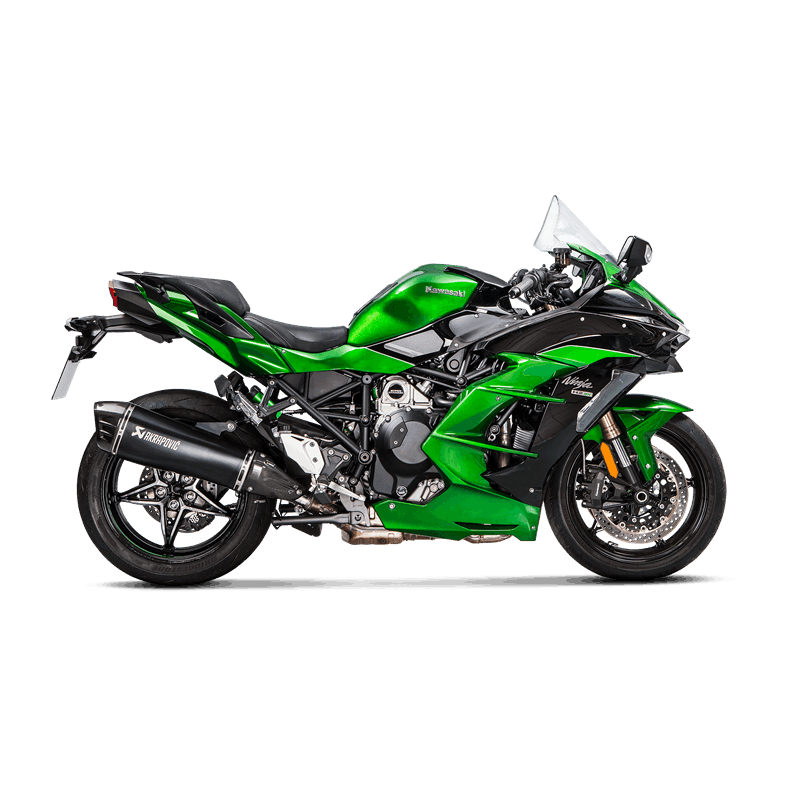 Akrapovic Slip-On Line (Titanium) Kawasaki Ninja H2 SX (2018-2020) | S-K10SO21-HRAABL