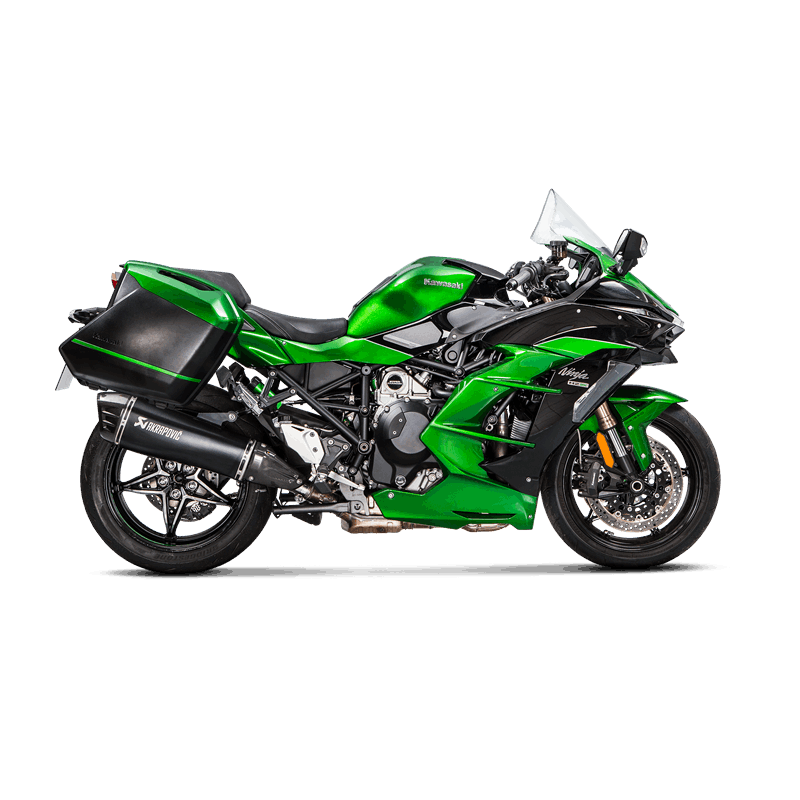 Akrapovic Slip-On Line (Titanium) Kawasaki Ninja H2 SX (2018-2020) | S-K10SO21-HRAABL