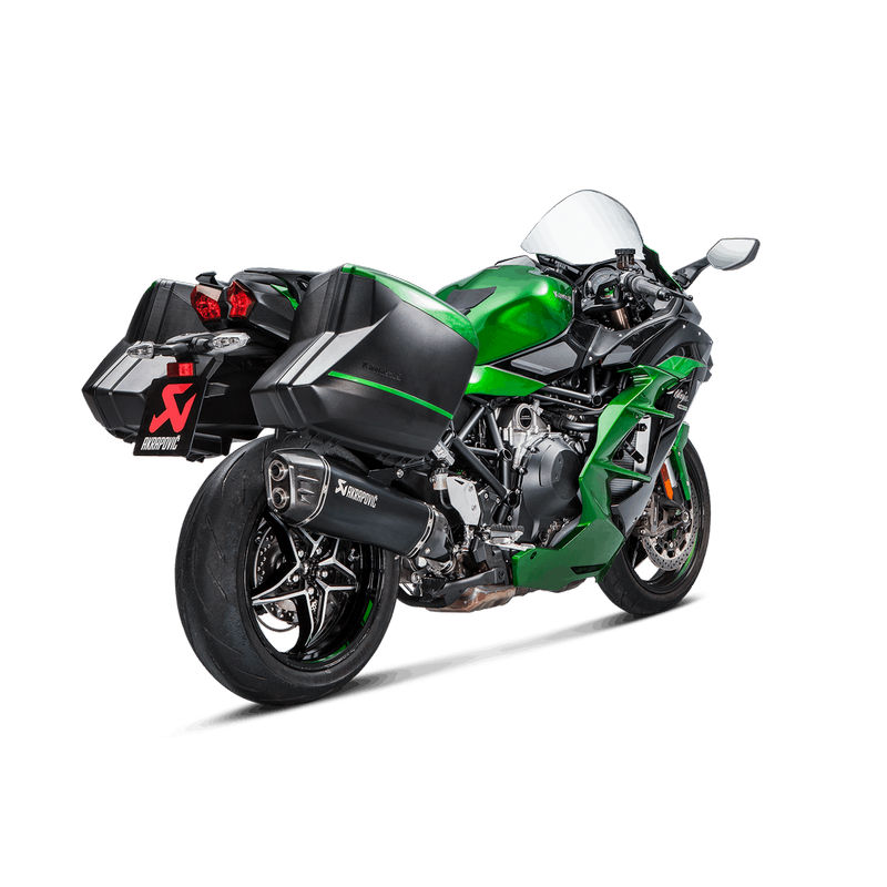 Akrapovic Slip-On Line (Titanium) Kawasaki Ninja H2 SX (2018-2020) | S-K10SO21-HRAABL