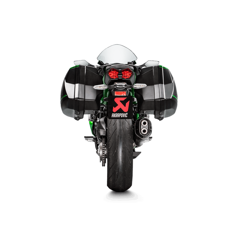 Akrapovic Slip-On Line (Titanium) Kawasaki Ninja H2 SX (2018-2020) | S-K10SO21-HRAABL