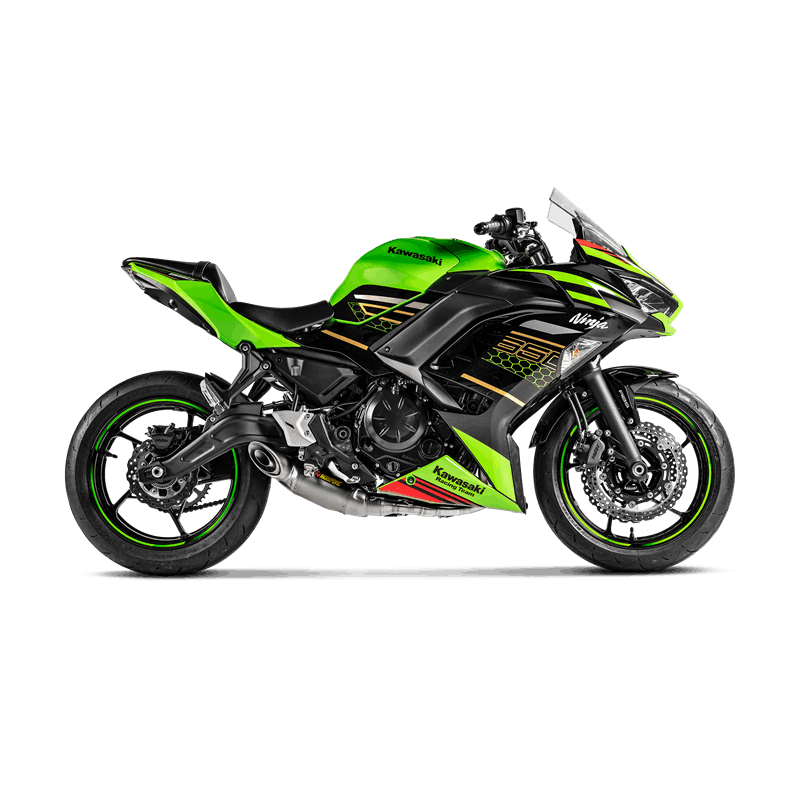 Akrapovic Racing Line (Titanium) Kawasaki Ninja 650 (2017-2020) | S-K6R13-AFCRT