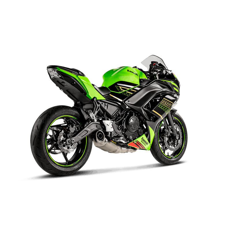 Akrapovic Racing Line (Titanium) Kawasaki Ninja 650 (2017-2020) | S-K6R13-AFCRT
