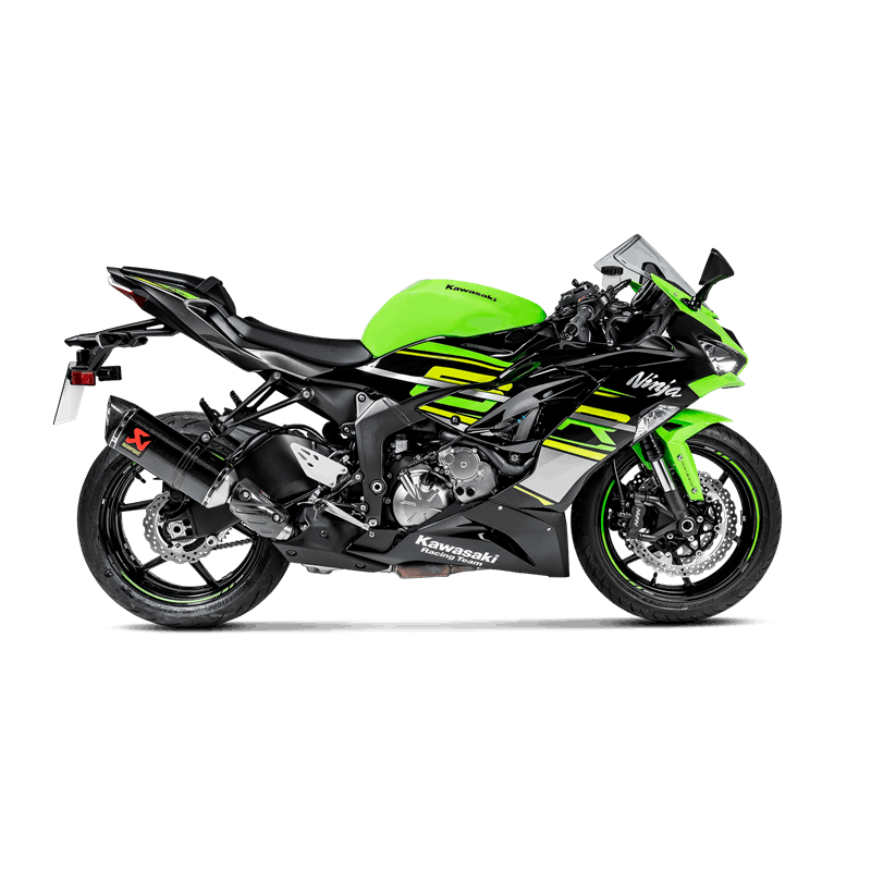 Akrapovic Slip-On Line (Carbon) Kawasaki Ninja ZX-6R (2009-2020) | S-K6SO7-HZC