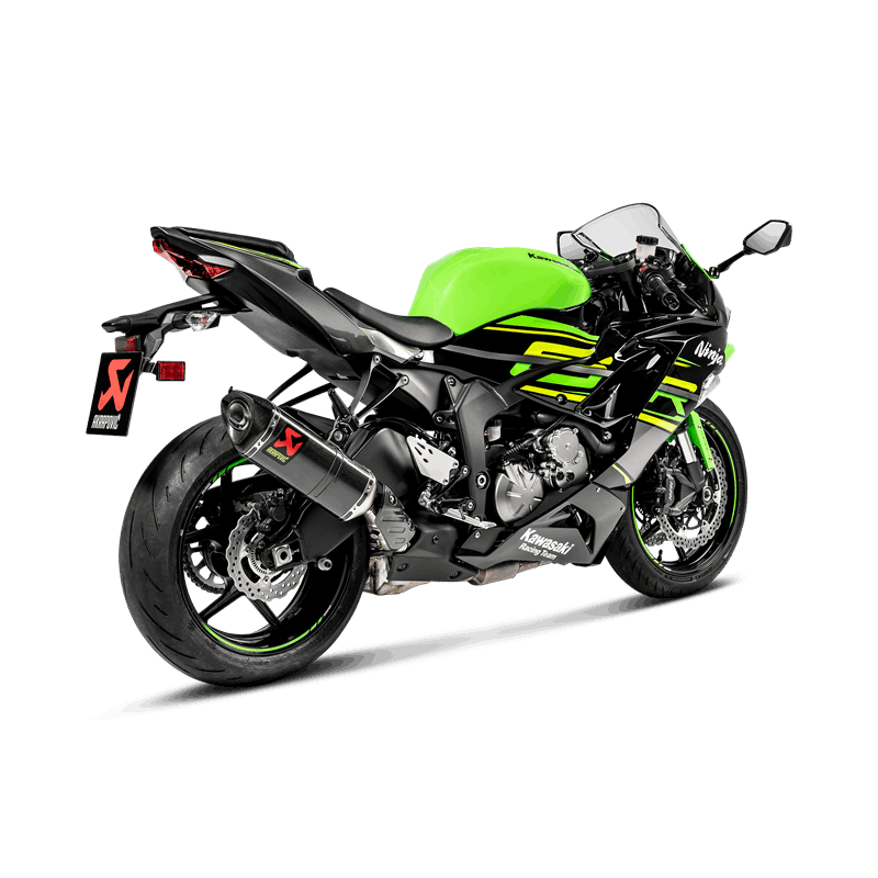 Akrapovic Slip-On Line (Carbon) Kawasaki Ninja ZX-6R (2009-2020) | S-K6SO7-HZC