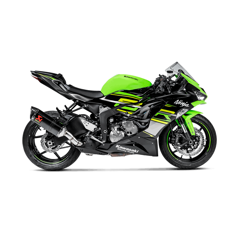 Akrapovic Slip-On Line (Carbon) Kawasaki Ninja ZX-6R (2009-2020) | S-K6SO7-ZC