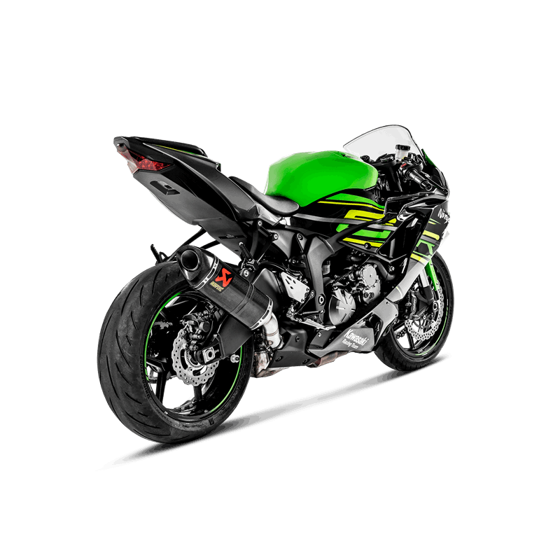 Akrapovic Slip-On Line (Carbon) Kawasaki Ninja ZX-6R (2009-2020) | S-K6SO7-ZC