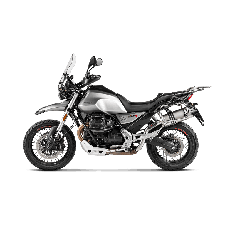 Akrapovic Slip-On Line (Titanium) Moto Guzzi V85 TT (2019-2020) | S-MG8SO1-HFTT