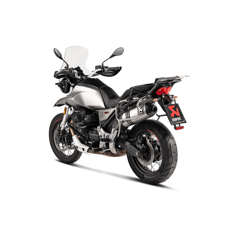 Akrapovic Slip-On Line (Titanium) Moto Guzzi V85 TT (2019-2020) | S-MG8SO1-HFTT
