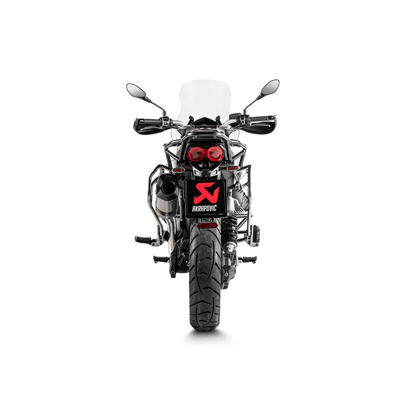 Akrapovic Slip-On Line (Titanium) Moto Guzzi V85 TT (2019-2020) | S-MG8SO1-HFTT