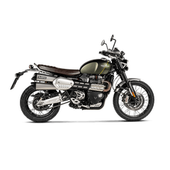 Akrapovic Slip-On Line (Titanium) Triumph Scrambler 1200 (2019-2020) | S-T12SO3-HCQT