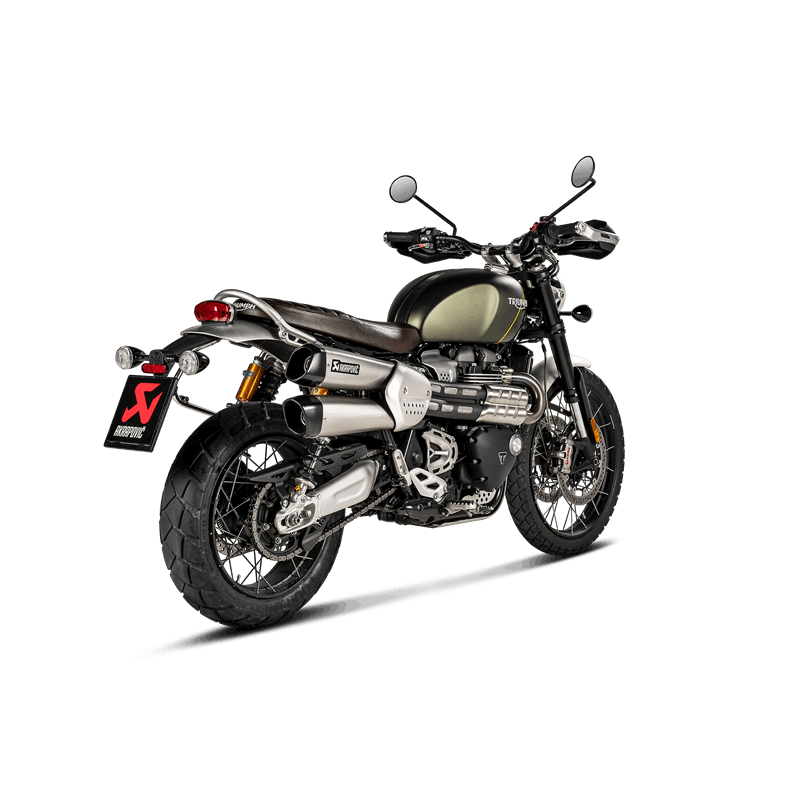 Akrapovic Slip-On Line (Titanium) Triumph Scrambler 1200 (2019-2020) | S-T12SO3-HCQT