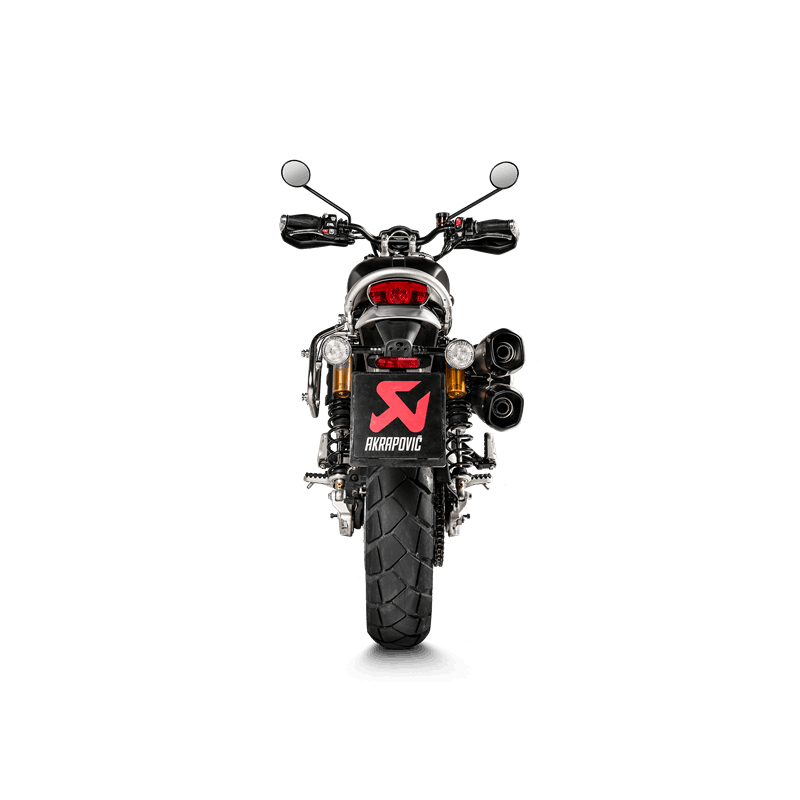 Akrapovic Slip-On Line (Titanium) Triumph Scrambler 1200 (2019-2020) | S-T12SO3-HCQT