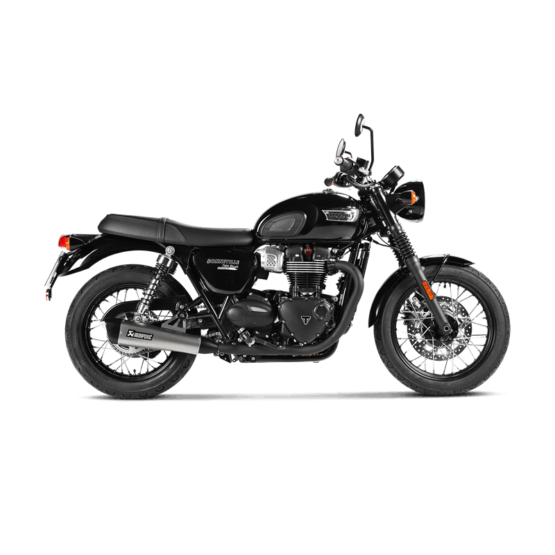 Akrapovic Slip-On Line (Titanium) Triumph Bonneville T100 (2017-2020) | S-T12SO4-HCQT