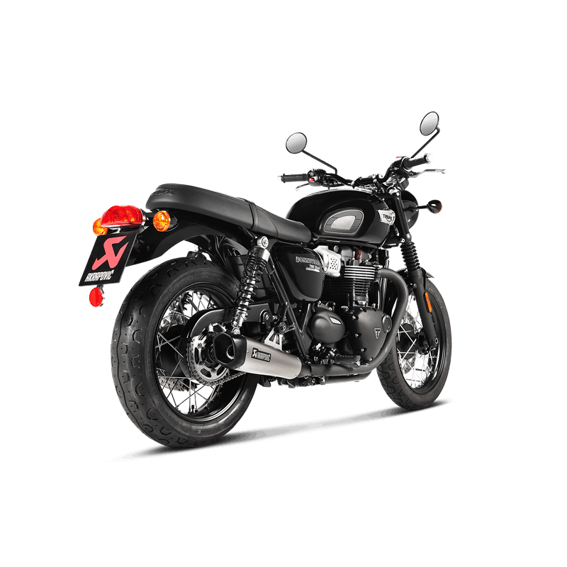Akrapovic Slip-On Line (Titanium) Triumph Bonneville T100 (2017-2020) | S-T12SO4-HCQT