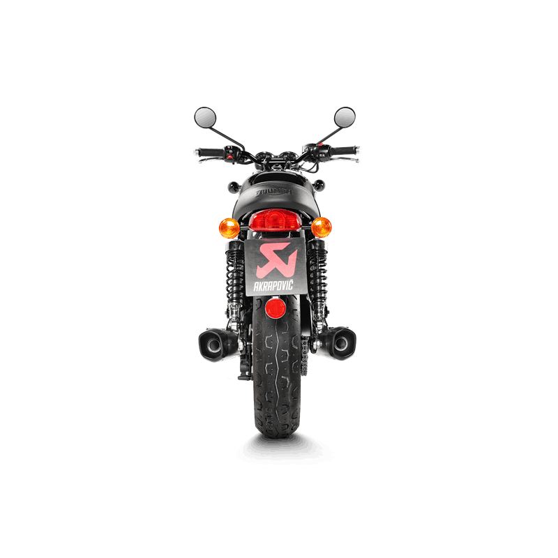 Akrapovic Slip-On Line (Titanium) Triumph Bonneville T100 (2017-2020) | S-T12SO4-HCQT