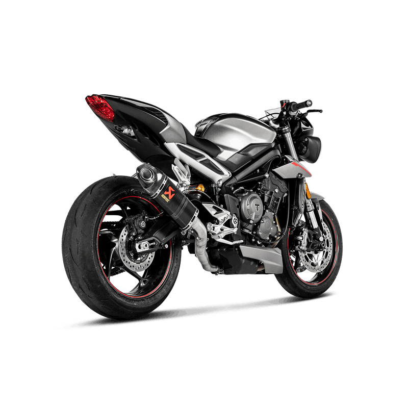 Akrapovic Slip-On Line (Carbon) Triumph Street Triple 765 S / R / RS (2017-2019) | S-T7SO2-APC
