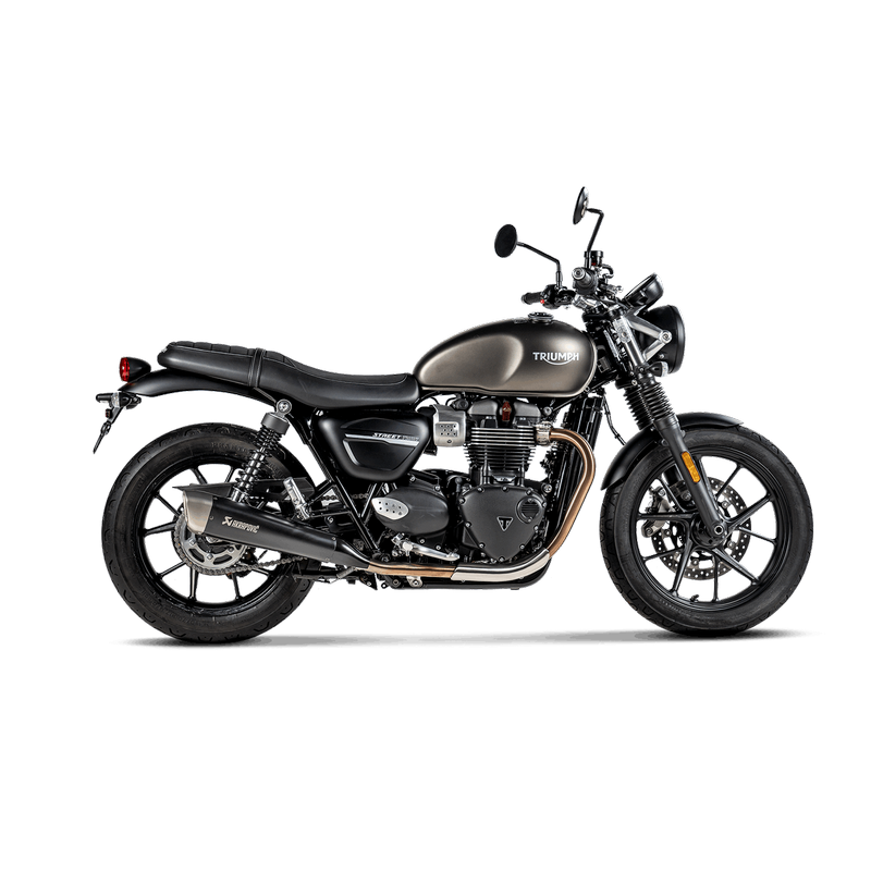 Akrapovic Slip-On Line (Titanium) Triumph Street Twin (2016-2020) | S-T9SO2-HCQTBL